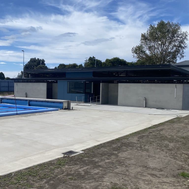 Mount College Pool Changing Rooms