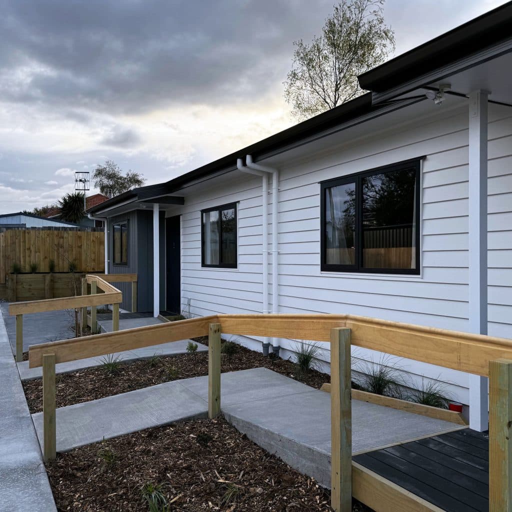 cladding new build